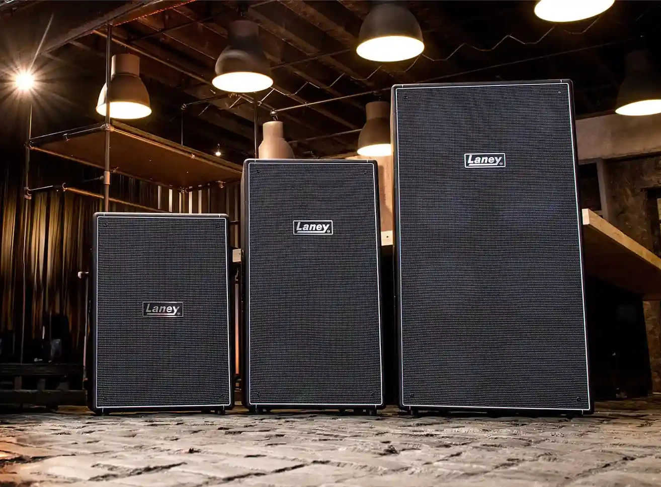 Cabinets and studio rack