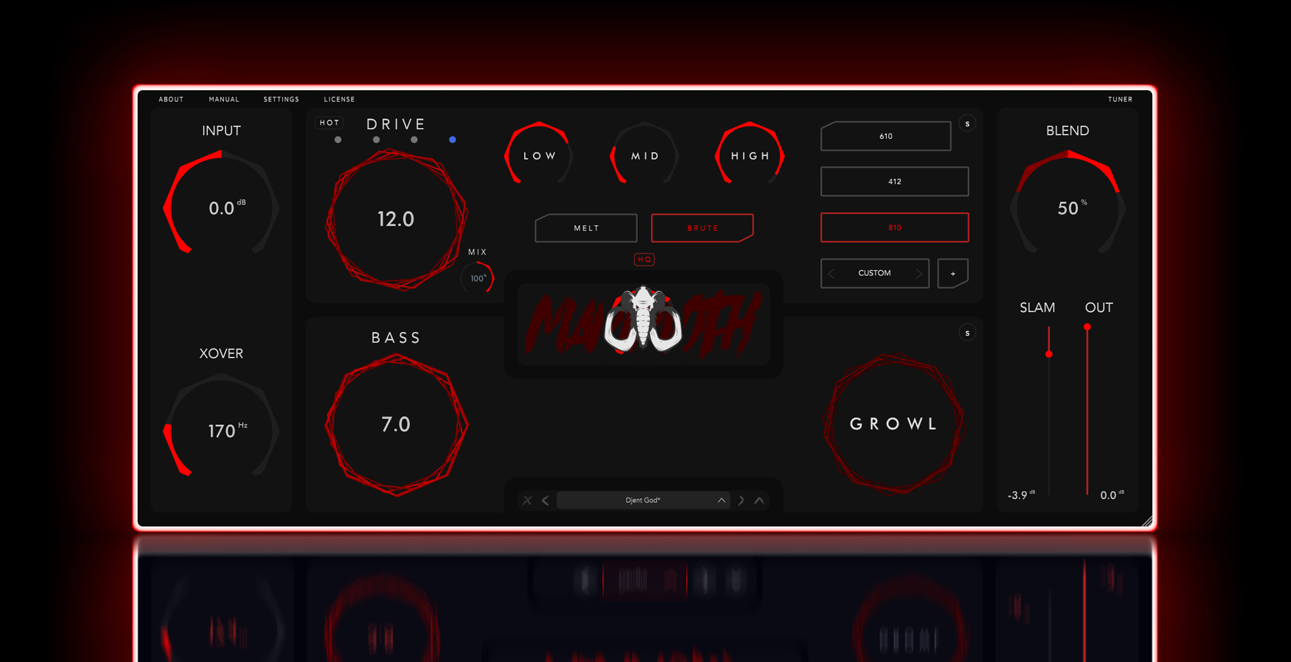 How to Mix Bass Guitar with Dual-Band Processing in Mammoth